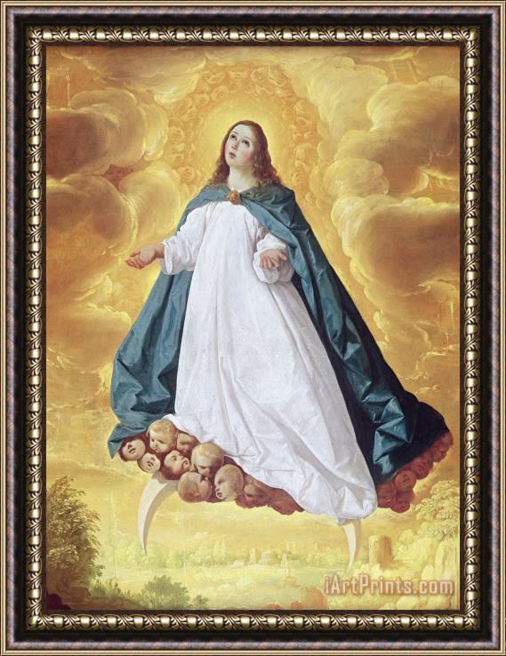 Francisco de Zurbaran The Immaculate Conception Framed Painting