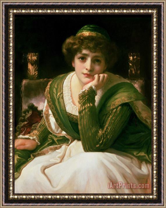 Frederic Leighton Desdemona Framed Painting