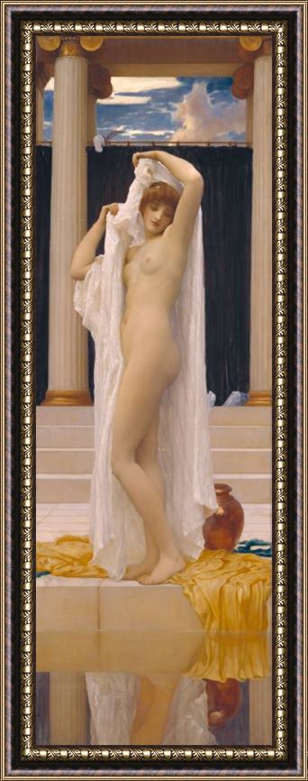 Frederic Lord, Leighton The Bath of Psyche Framed Print