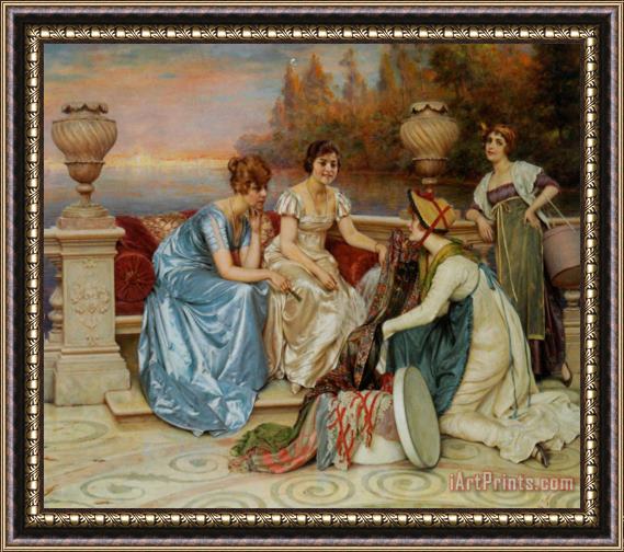 Frederic Soulacroix Choosing The Finest Framed Print