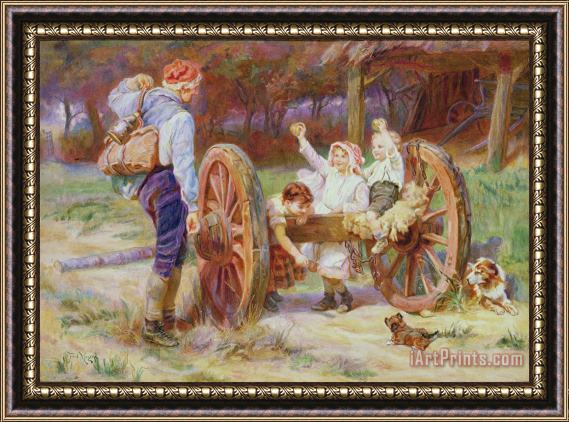 Frederick Morgan Happy as the Days are Long Framed Painting