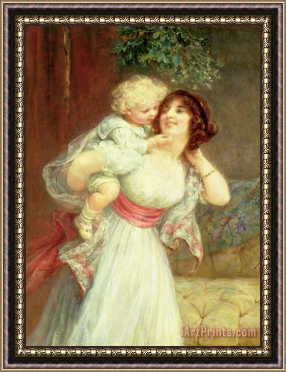 Frederick Morgan Mothers Darling Framed Painting