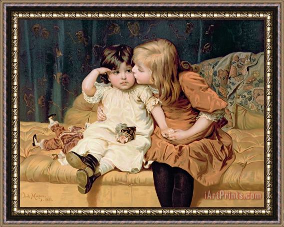 Frederick Morgan Nevermind Framed Painting
