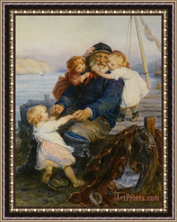Frederick Morgan Which One Do You Love Best Framed Painting