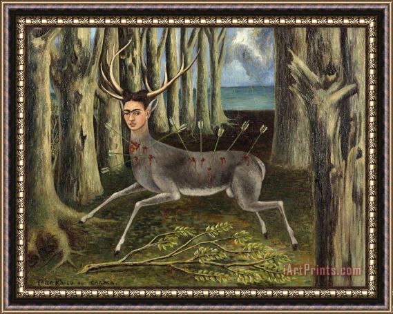 Frida Kahlo The Wounded Deer 1946 Framed Painting