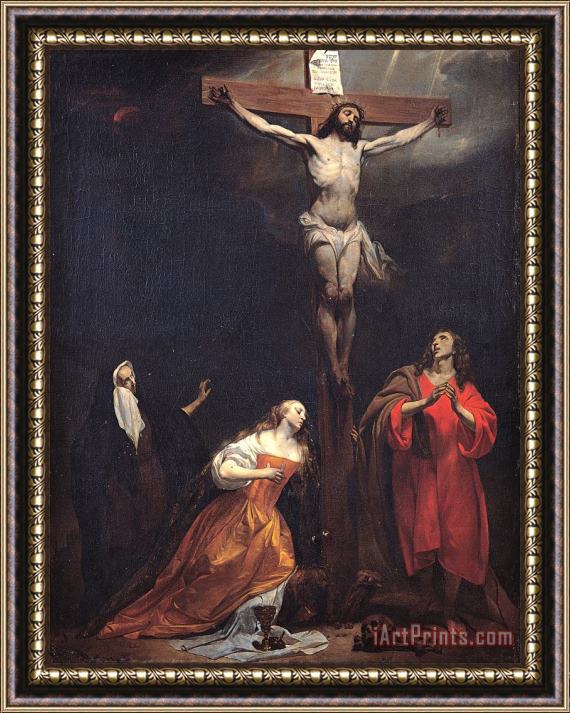 Gabriel Metsu Crucifixion Framed Print