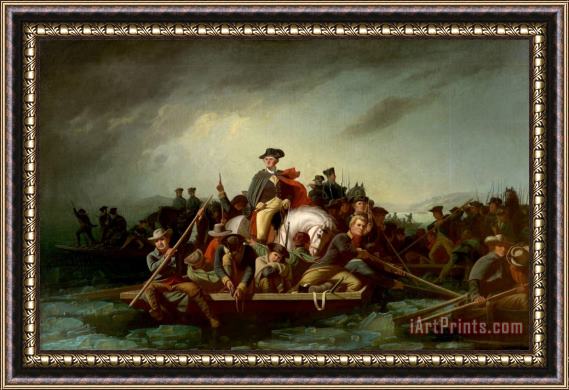 George Caleb Bingham Washington Crossing The Delaware Framed Painting
