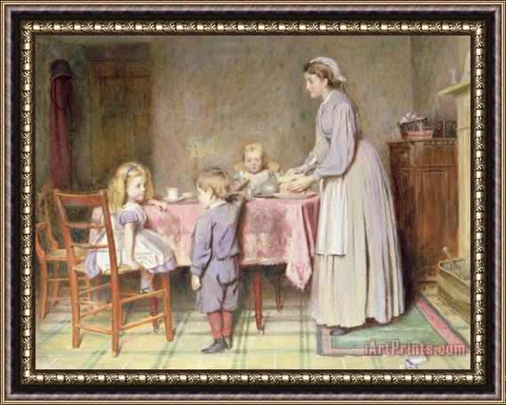 George Goodwin Kilburne Tea Time Framed Painting