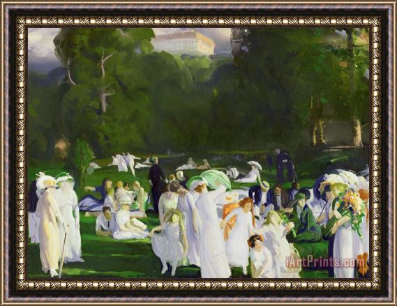 George Wesley Bellows A Day In June Framed Painting