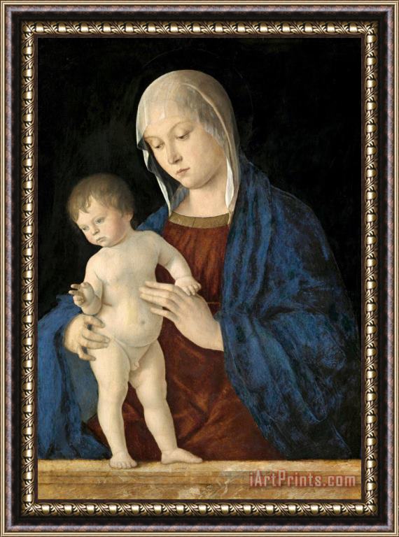 Giovanni Bellini The Virgin And Child Framed Painting