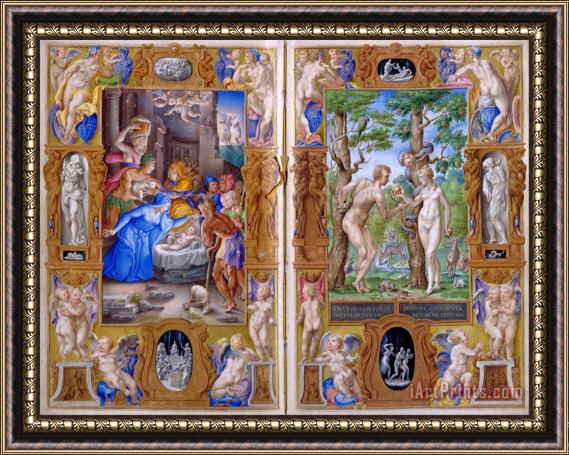 Giulio Clovio Farnese Hours Framed Painting