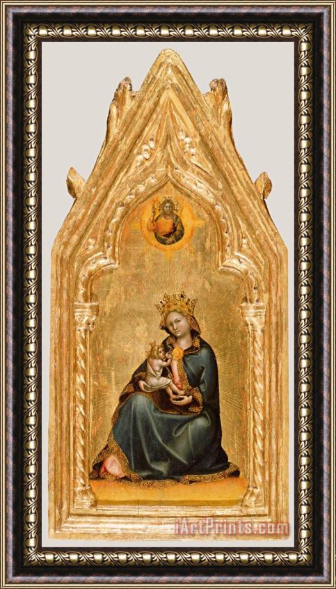 Guariento di Arpo Madonna of Humility Framed Print