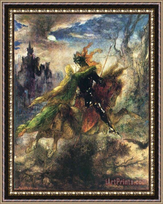 Gustave Moreau The Ballad Framed Painting