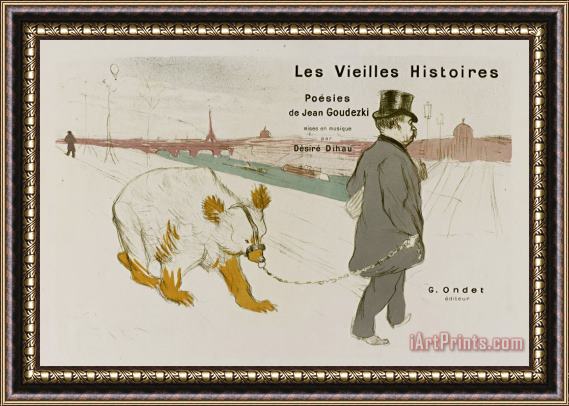 Henri de Toulouse-Lautrec Ancient Histories (les Vielles Histores) Framed Print
