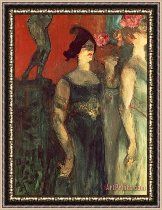 Henri de Toulouse-Lautrec Messalina Framed Painting