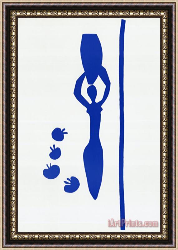 Henri Matisse Femme a L Amphore Framed Painting