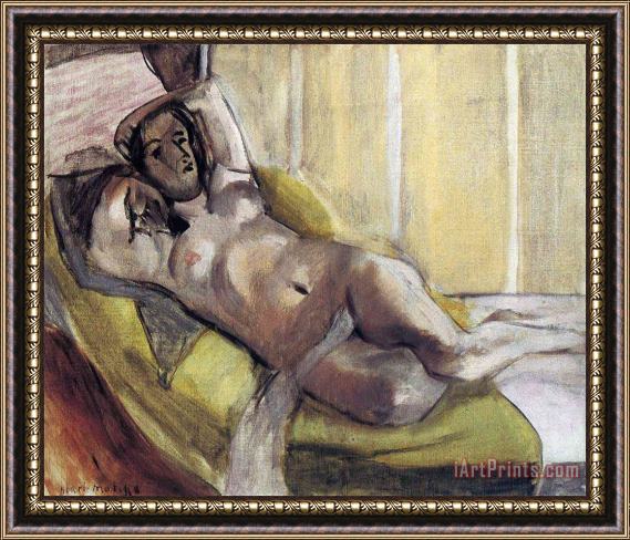 Henri Matisse Odalisque 1 Framed Print
