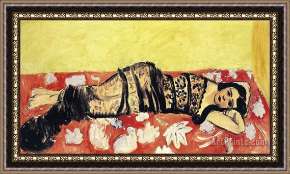 Henri Matisse Odalisque Framed Painting