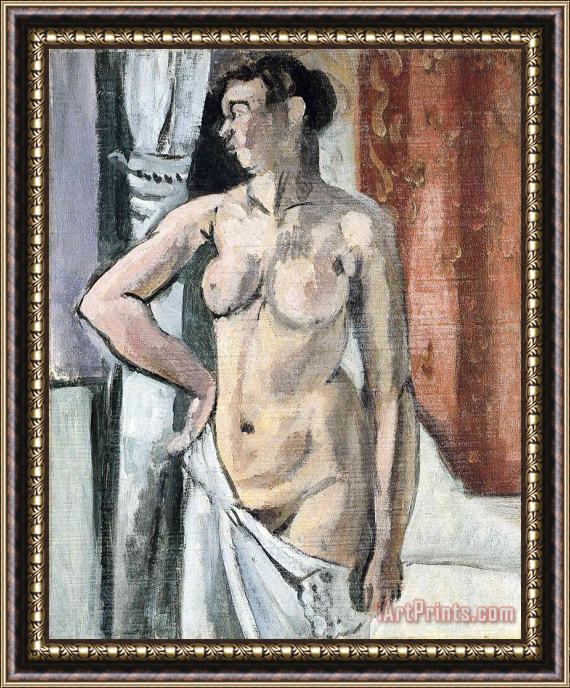 Henri Matisse Standing Nude Framed Painting
