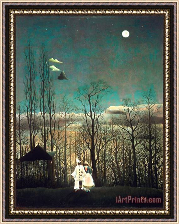 Henri Rousseau Carnival Evening Framed Painting