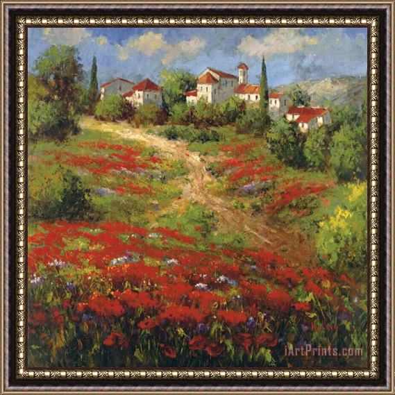 Hulsey Country Village II Framed Painting