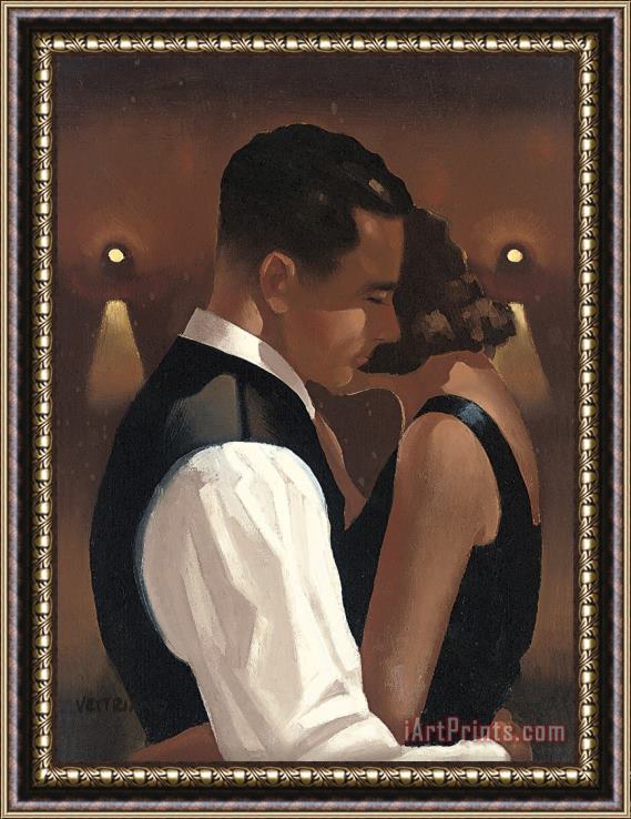 Jack Vettriano Dancing Couple, 1991 Framed Painting