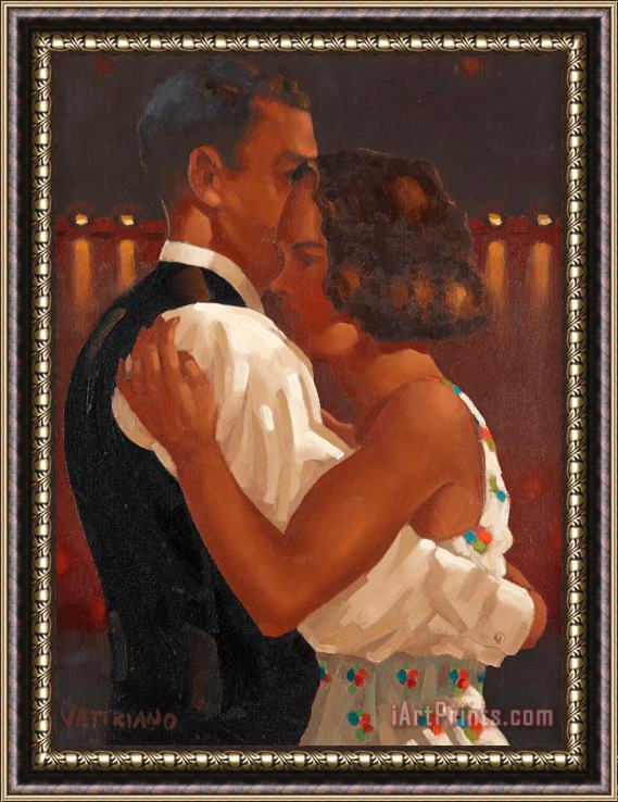 Jack Vettriano Dancing Couple Framed Painting