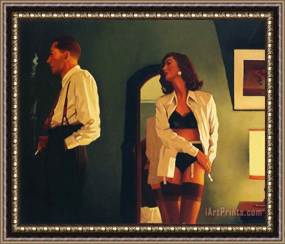 Jack Vettriano How Do You Stop Framed Painting
