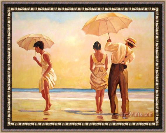 Jack Vettriano Mad Dogs 2 Framed Painting