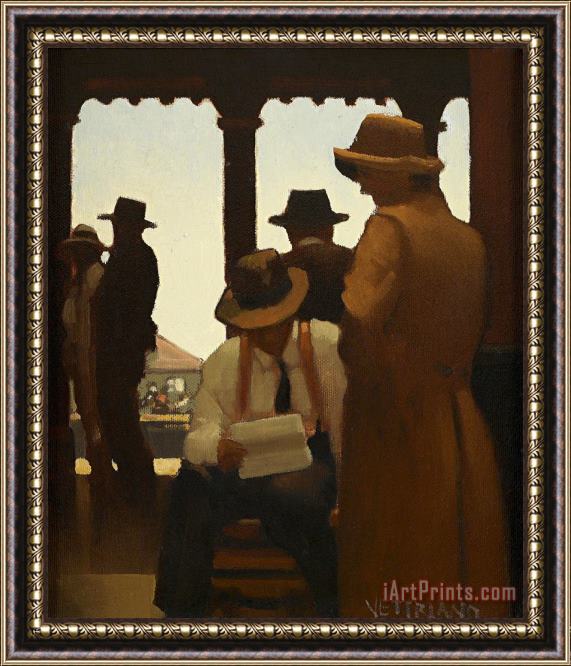 Jack Vettriano The Letter, 1992 Framed Painting