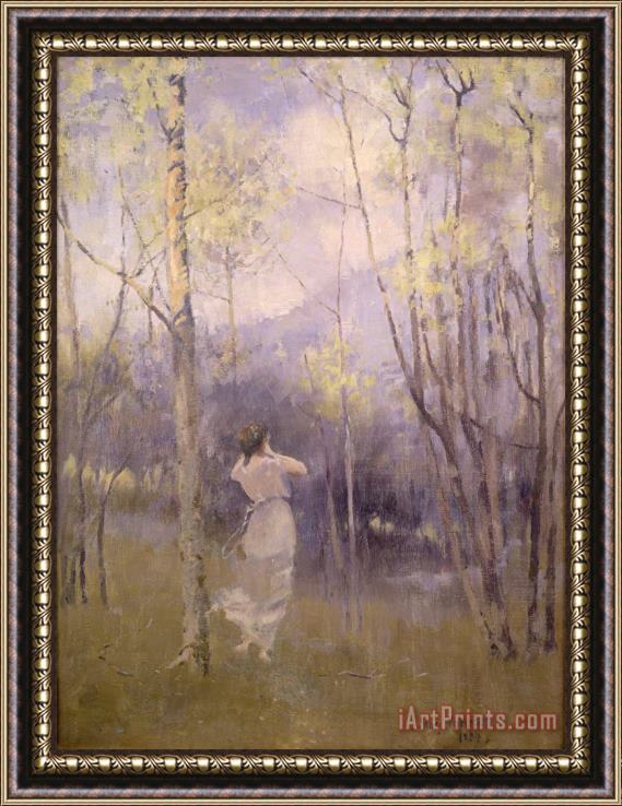 James Paterson Spring in Moniaive Framed Painting