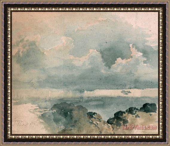 James Ward Sky Study Framed Painting