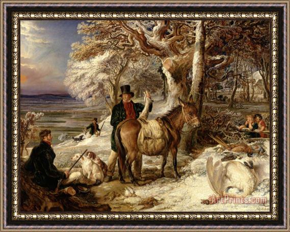 James Ward The Day's Sport Framed Painting