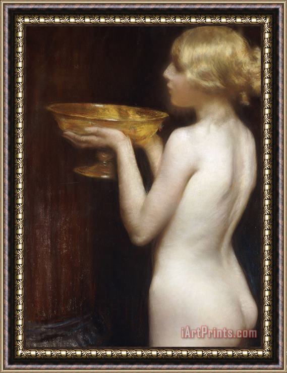 Janet Agnes Cumbrae-Stewart The Loving Cup Framed Painting