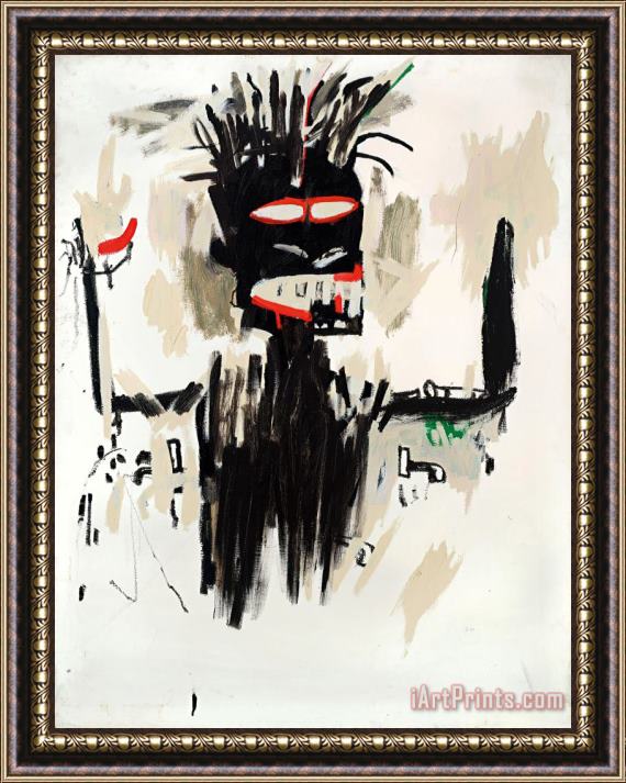 Jean-michel Basquiat Self Portrait, 1988 Framed Print