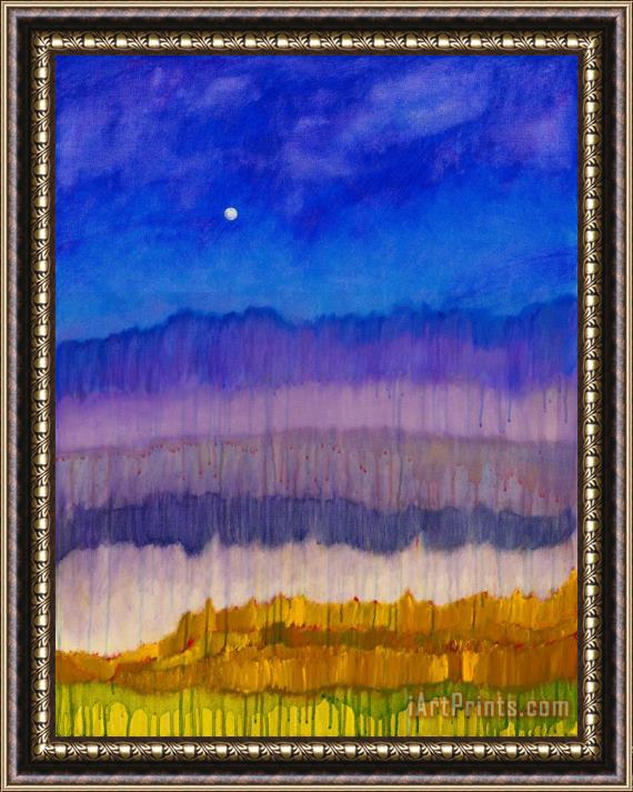 Jerome Lawrence Silent Night Framed Painting
