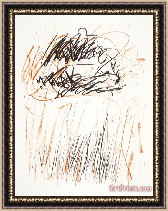 Joan Mitchell Flowers Ii, 1981 Framed Painting