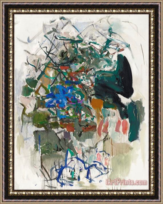 Joan Mitchell Terrain Vague, 1965 Framed Painting