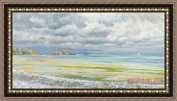 John Brett St. Catherine's Isle Framed Painting