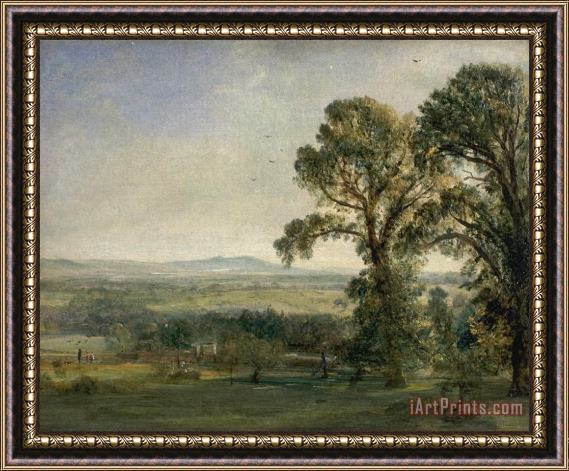 John Constable Bardon Hill, Coleorton Hall Framed Print