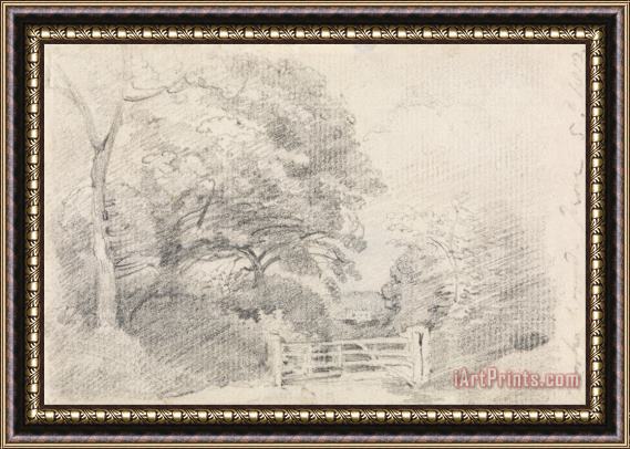 John Constable Coombe Wood Framed Painting