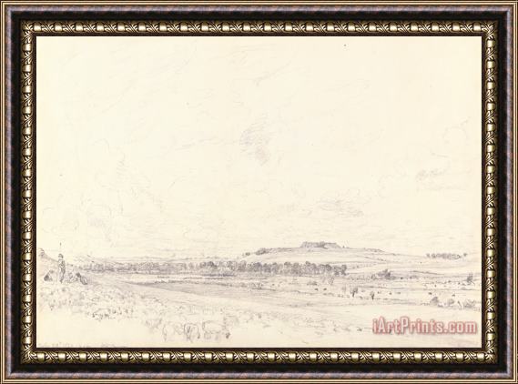John Constable Old Sarum at Noon Framed Print
