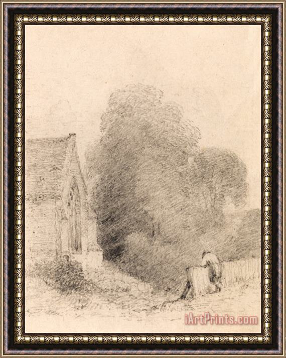 John Constable Wormingford Church Framed Print
