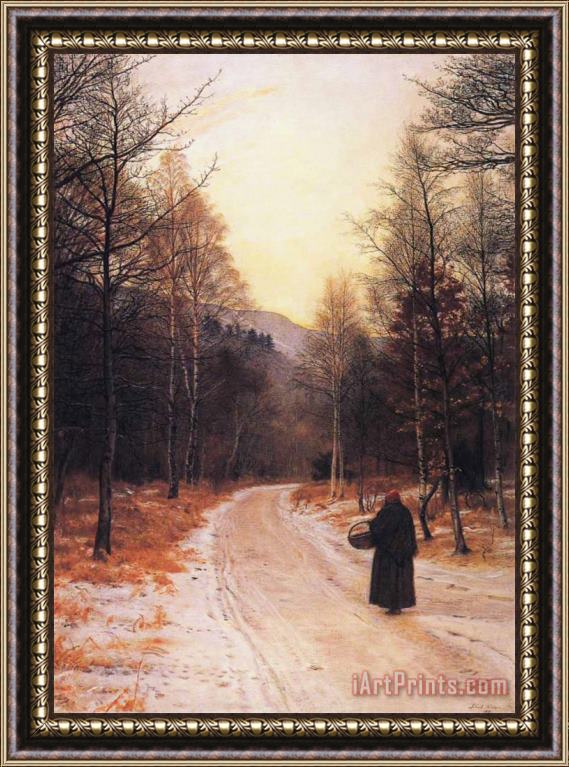John Everett Millais Glen Birnam Framed Painting