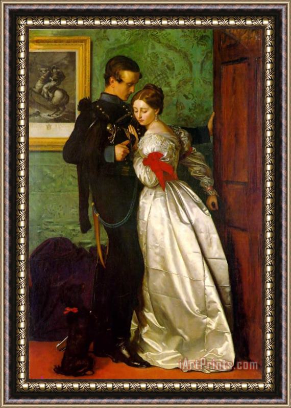 John Everett Millais The Black Brunswicker Framed Painting