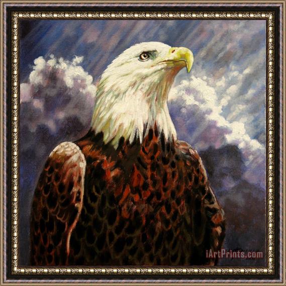 John Lautermilch God Bless America Framed Painting