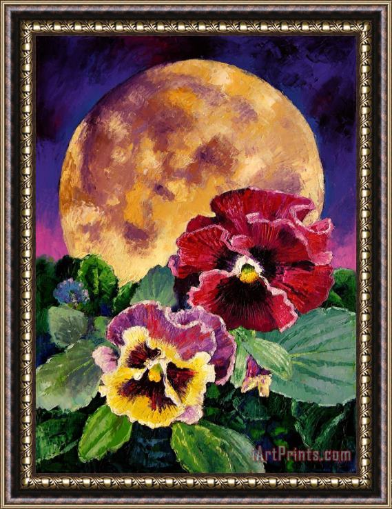 John Lautermilch Moonlight Expressions Framed Painting