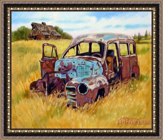 John Lautermilch Out to Pasture Framed Print