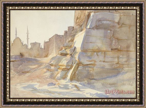 John Singer Sargent Cairo Framed Painting