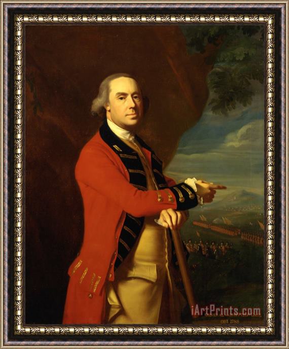 John Singleton Copley General Thomas Gage Framed Painting